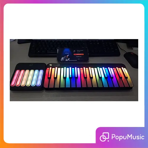 PopuMusic LED keyboard